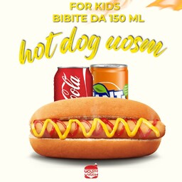 HOT DOG + Bibita omaggio